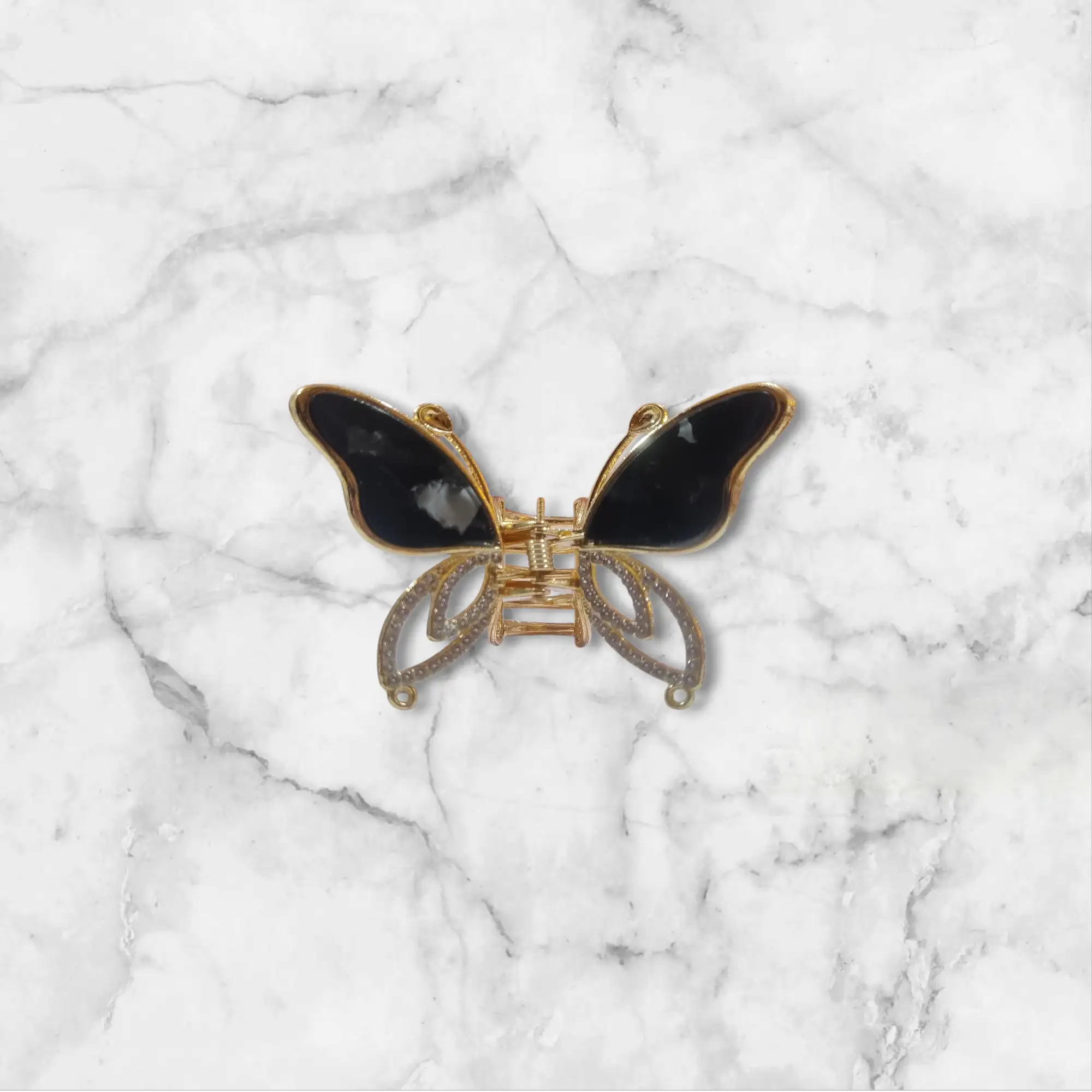 Hebilla Mariposa Dorada